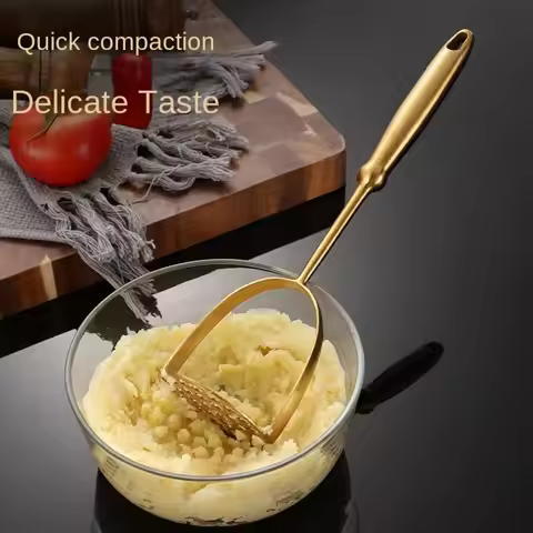 Hand Potato Masher Heavy Duty Potato Masher Fruit Pumplin Manual Juicers Kitchen Gadgets