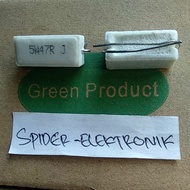47R 47 ohm 5w Chalk Resistor