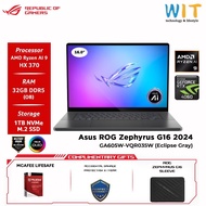 Asus ROG Zephyrus G16 GA605W-VQR035W (AMD Ryzen AI 9 HX 370/32GB RAM/1TB SSD/RTX4060 8GB/16.0'' OLED