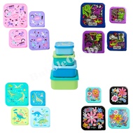 Smiggle 4in1 Container Set For Children's Lunch Smiggle Original