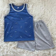 Necessary Kids Sando Terno Short (Cotton) Small [1-3yrs.old] Medium [2-4yrs.old] Large [4-7yrs.old]