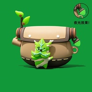 Korok Cartoon Airpods Case Funny Airpods 3 Case Silicone Airpods Pro Case Portable Airpods Gen 2 Case Airpods Casing