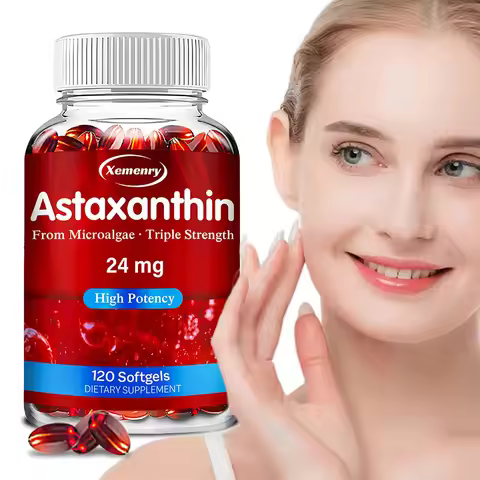 Astaxanthin 24 Mg - Promotes Cardiovascular Health, Accelerates Metabolism, Maintains Eye, Joint and