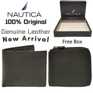 Nautica Genuine Leather Bifold Short Wallet NTWS0223-2995031 NTWS0223-3395037