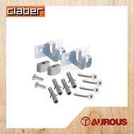 CLABER 8711 WALL MOUNTED BRACKETS FOR HOSE REELS