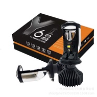 (ของแท้ 100%)รุ่นใหม่2024🔥1คู่ หลอดไฟหน้าLedมินิโปรเจคเตอร์ รุ่นY13 Y11 Y8 Y7 Y6 ขั้ว H4 RHD ไฟหน้าL