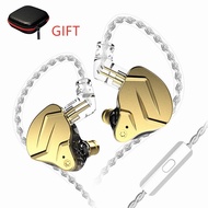 KZ ZSN Pro Xเพลงเกมหูฟังชนิดใส่ในหูหูฟังหูฟังชุดหูฟังไมโครโฟนและไมค์กับกรณีZSN Pro Zst Pro ZS3 Zst X