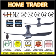 【 EFENZ 】✦ DC CEILING FAN ✦ HUGGER VERSION ✦ MATTE TITANIUM