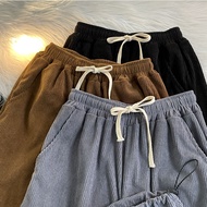 celana corduroy pria Casual Model lurus pria Celana Kasual celana korduroy Celana Corduroy Panjang b