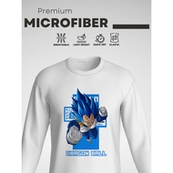 MICROFIBER DRAGON BALL jersey baju pancing muslimah motor sport man long sleeves tshirt lelaki jersi