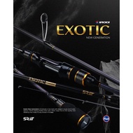 Iroly Exotic New2026 180/198 Fishing Rod 210 Cm - Black Carbon Solid