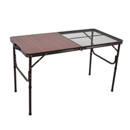 LIFECODE 半鋁半網鋁合金折疊桌(120x60x高70cm)+背袋