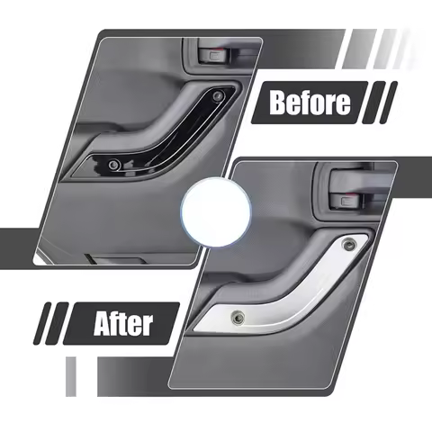Door Handle Cover Trim Panel For Jeep Wrangler Jk 2011-2017 Door Handle Insertion Cover 1Rc72jahad R