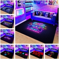 New Style Customized Game Video Game Living Room Carpet Cartoon Handle Gaming Bedroom Bedside Blanke