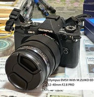 Repair Cost Checking For Olympus EM5II With M.ZUIKO ED 12-40mm F2.8 PRO Lens Cleaning, Aperture Repa