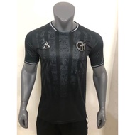 2022 Atletico Mineiro Roma Men's Football Training Shirt Black Short Sleeve Top Fan Edition Jersey C