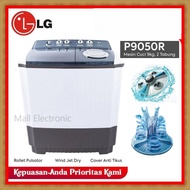 Mesin Cuci 2 Tabung murah 9kg LG P9050R / LG Mesin Cuci P9050R murah