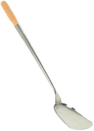 A-to-Z Supply SLSPA001 Chinese Turner/Shovel, 4-1/2" x 4-1/2" Shovel, 19-1/2" Long, Wood Handle, Sta
