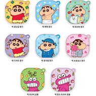 蠟筆小新 小白 動感超人 Crayon Shinchan 肥嘟嘟 左衛門 豬 Samsung buds galaxy pro live buds 2 耳機套 保護套 earphone case