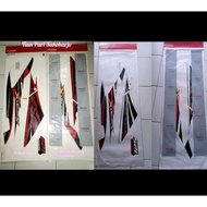 striping honda supra x 125 d 2008 original ahm