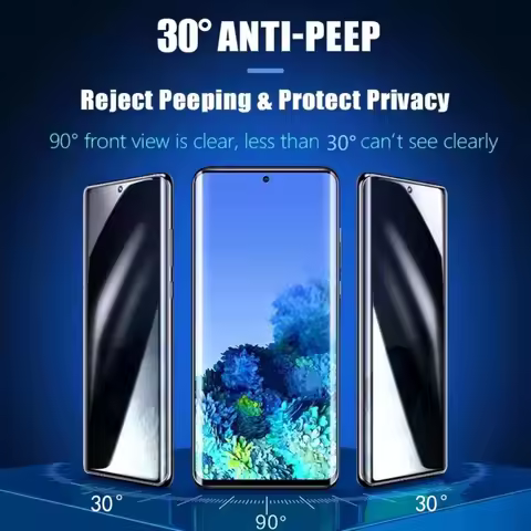 1-4Pcs Anti Spy Hydrogel Film For Samsung Galaxy S26 Ultra A56 5G A57 A37 A16 S25 S24 FE S23 A55 A54