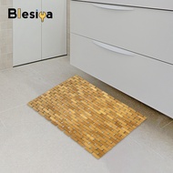 Bath Mat Bathroom Mat Floor Mat Bamboo Wood Non Slip SPA Gym Shower Home