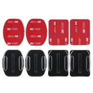GoPro Flat Curved Mount Set Sticker 3M Adhesive for Gopro Hero 8 7 6 5 4 3 2 Xiaomi Yi Instia 360 On