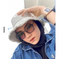 Oversized Square Frame Glasses (Normal, Minus, Cyl) 0038