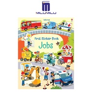 First Sticker Book Jobs Paperback by Hannah Watson Original English books