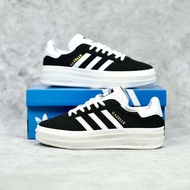 Sepatu Adidas Gazelle Bold Black Cloud White