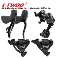 ชุดจาน GR7 GR9ของ Ltwoo GRT 1x1 2S/1x1 1S/1X10S กรวดเกียร์ไฮดรอลิกสำหรับจักรยานเสือหมอบกรวด