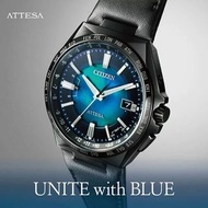 CITIZEN ATTESA ACT Line 星辰 日本製限定版手錶 UNITE with BLUE CB0215-18L JDM日版