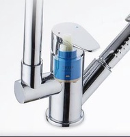 40mm Ceramic Cartridge Water Mixer Tap Inner Control Faucet Valve- 水龍頭冷熱陶瓷芯-平腳（閥芯）