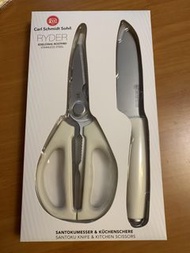 Carl Schmidt Sohn Ryder 德國卡爾廚房剪刀連刀套裝