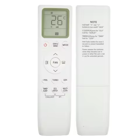 New Air Conditioner Remote Control for TCL AC T-PRO 22013-002425 002383 006196 S095SO, S09F1S0T, S12