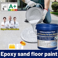 Epoxy color sand floor paint, high-gloss epoxy sand floor paint, epoxy flooring coating, epoxy floor