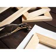 A2 SIZE* DIY CRAFT*Wooden Canvas Frame with board for paste /DIY Clay Crafting Wooden Canvas Frame B