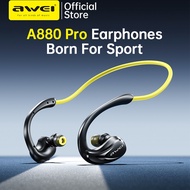 Awei A880 PRO Earphone Bluetooth Neckband Sport In-Ear Earbuds IPX4 Waterproof Super B with Mic