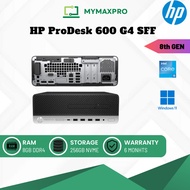 PC i5 HP ProDesk 600 G4 SFF Intel Core i5  (8th Gen) / 16GB RAM / 512GB NVME / Win 11 Home (Refurbis
