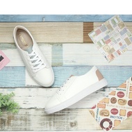 Fufa Shoes Brand Secret Time Casual 1CW63 Contrast Color Girls Flat White Genuine Leather Insole