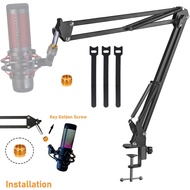 Professional Suspension Arm，Microphone Boom Arm - Boom Arm for Hyper x QuadCast, HyperX QuadCast Mic