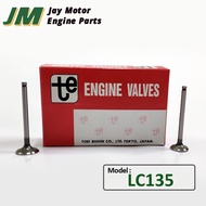 LC135 / 5YP / Y15 / Y15ZR / FZ150 TE ENGINE VALVE ( IN & EX )