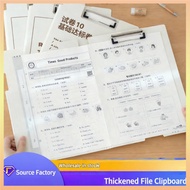 Premium A4 Clipboard Folder Sustainable Stainless Steel Clip Document Holder Impact-Resistant Heavy 
