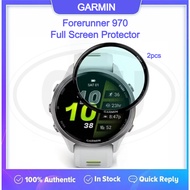 < 2pcs > Garmin Forerunner 970 3D Full Cover Screen Protector - Full Screen