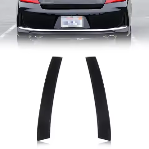 2PCS For 2016-2017 Honda Accord Coupe 2DR Rear Bumper Brake Light Tail Light Reflector Light Backup 