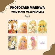 PHOTOCARD MANHWA WHO MADE ME A PRINCESS [UNOFFICIAL]