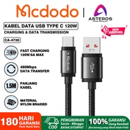 Mcdodo Ca-473 Usb Type C Data Cable 120W Support Turbo Charge 67W