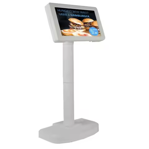 Counter promotion advertising all in one pos terminal system point of sale customer display 800*600 