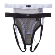 Sexy Men's G-Strings Thongs Underwear Mesh Fishnet Jockstrap Panties Pack of 2 …