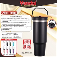 Yundai Stainless Steel Tumbler Vacuum Bottle/ Thermos Large Drinking Bottle/ Heat and Cold Resistant